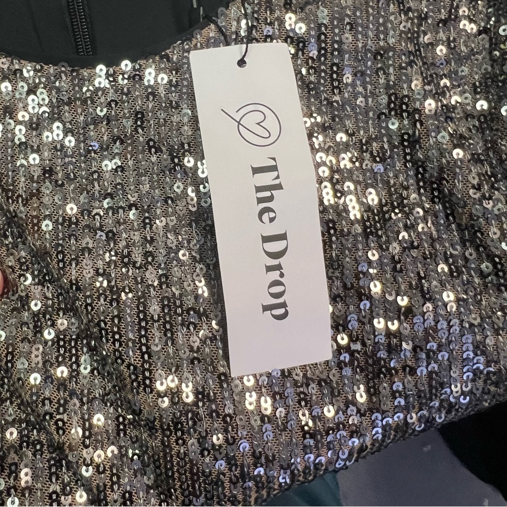 The Drop Women's Padma Cut-Out Sequin Midi Dress - Picture 12 of 15